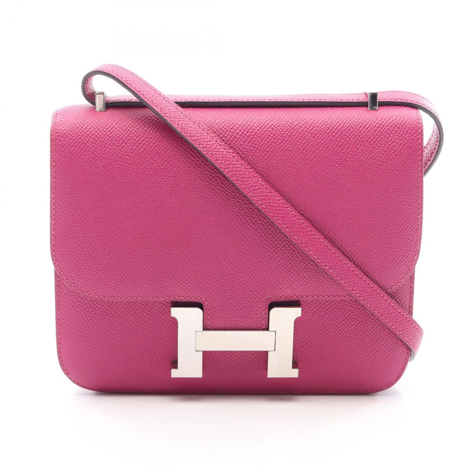 Hermes Shoulder Bag Constance 3 Mini Rose Purple