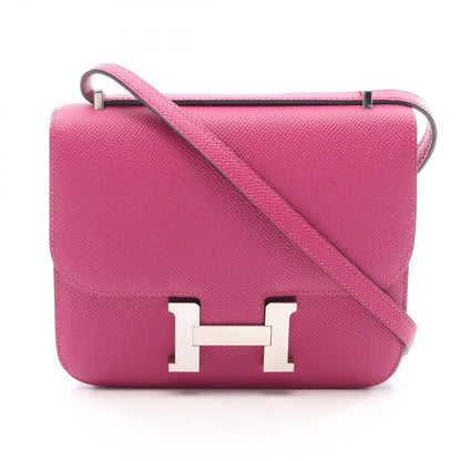 Hermes Shoulder Bag Constance 3 Mini Rose Purple