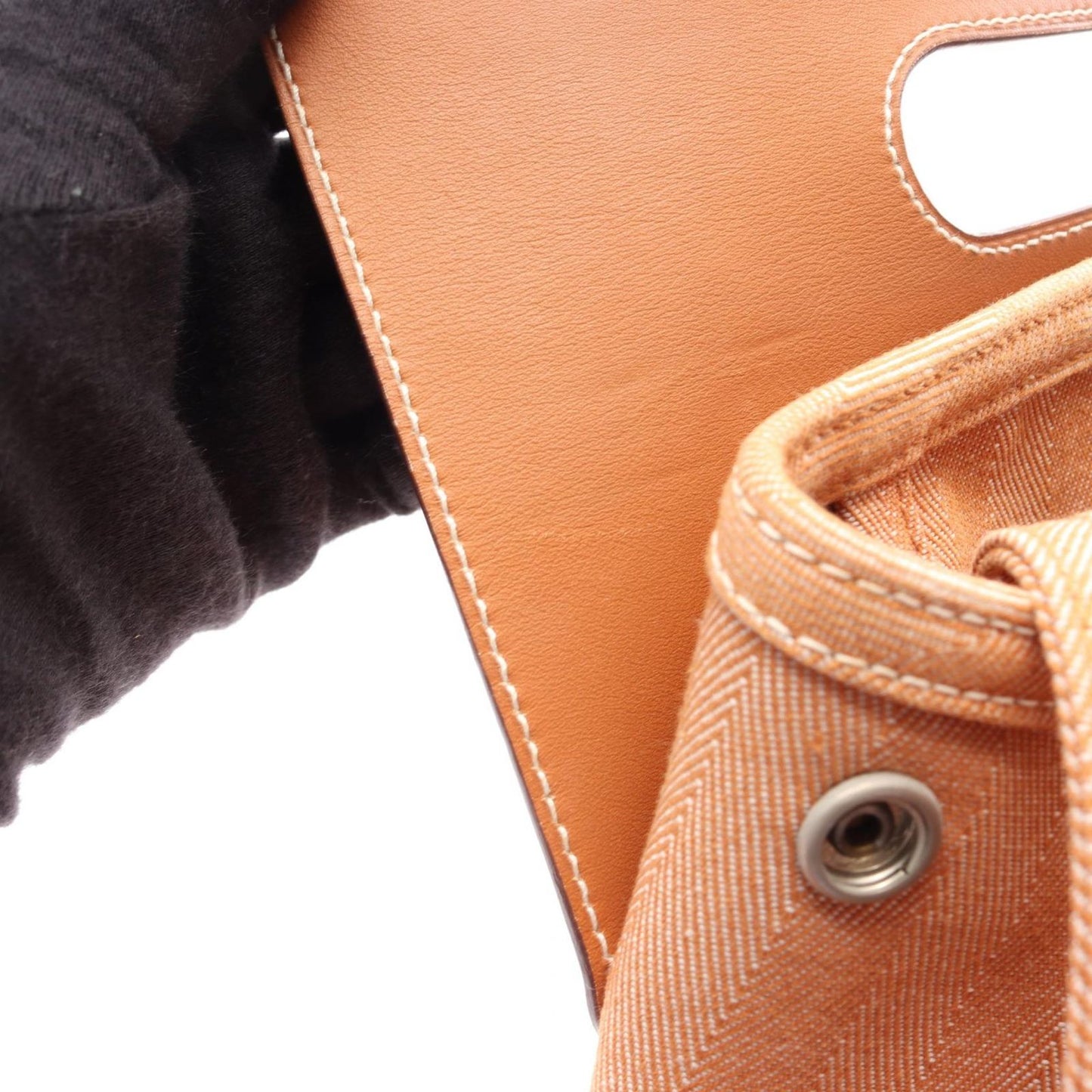 Hermes Handbag Valparaiso PM Gold — view 5