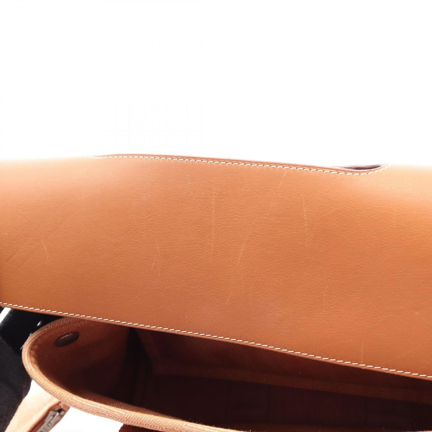 Hermes Handbag Valparaiso PM Gold — view 6