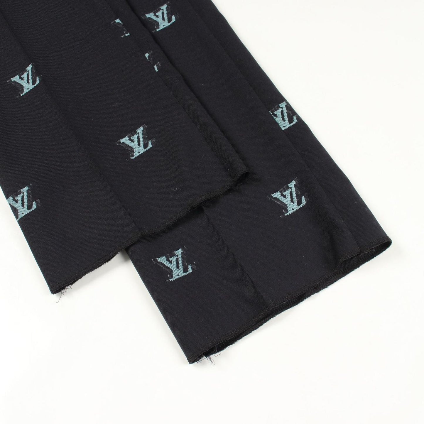 Louis Vuitton Pants LV Logo Jacquard Ur8 Wool Trousers — view 7