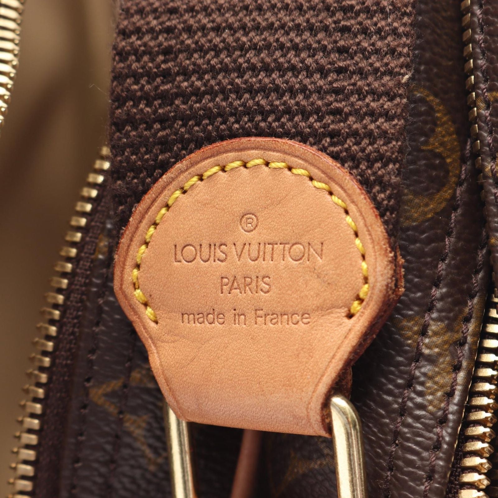 Louis Vuitton Shoulder Bag Reporter GM Canvas Leather — view 5