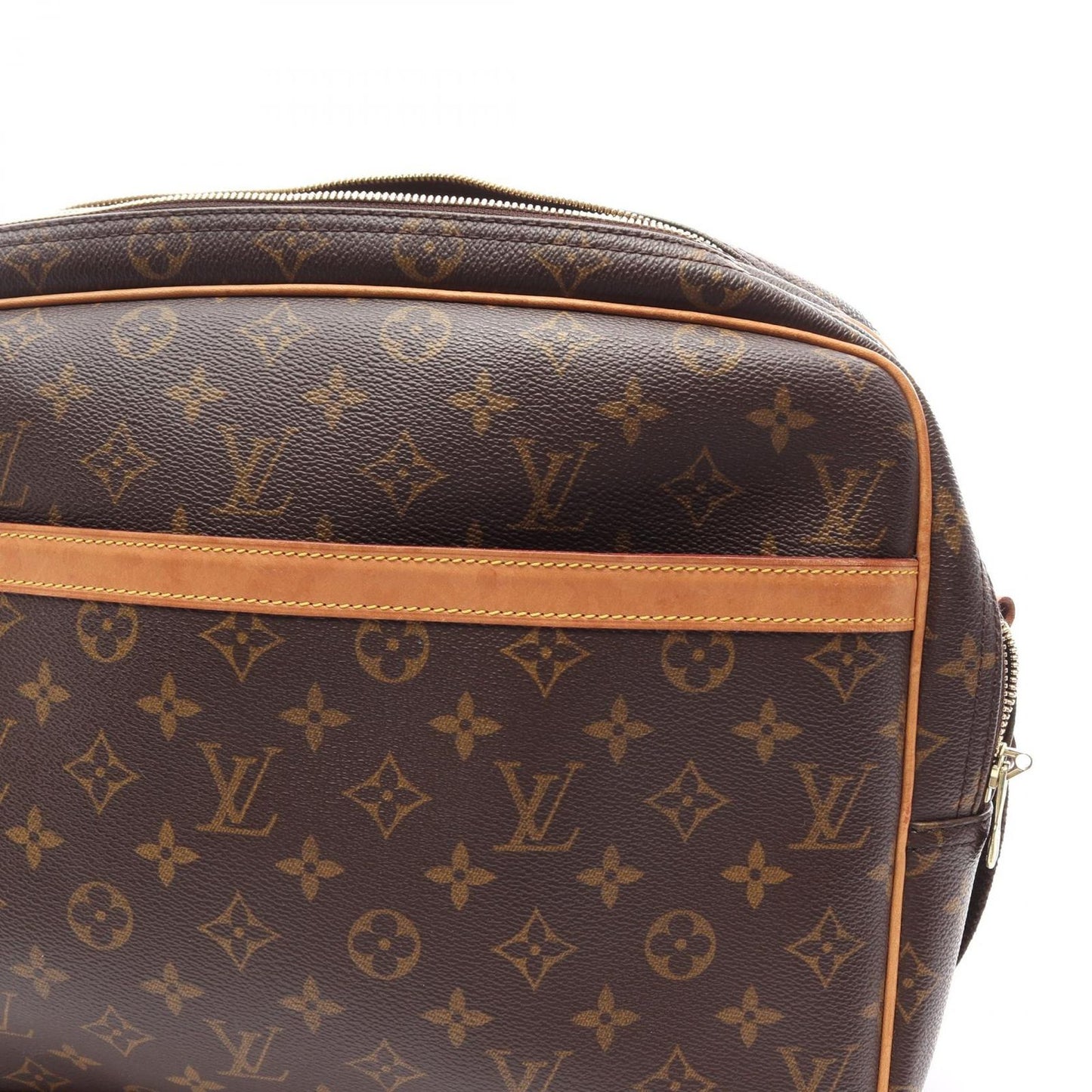 Louis Vuitton Shoulder Bag Reporter GM Canvas Leather — view 8