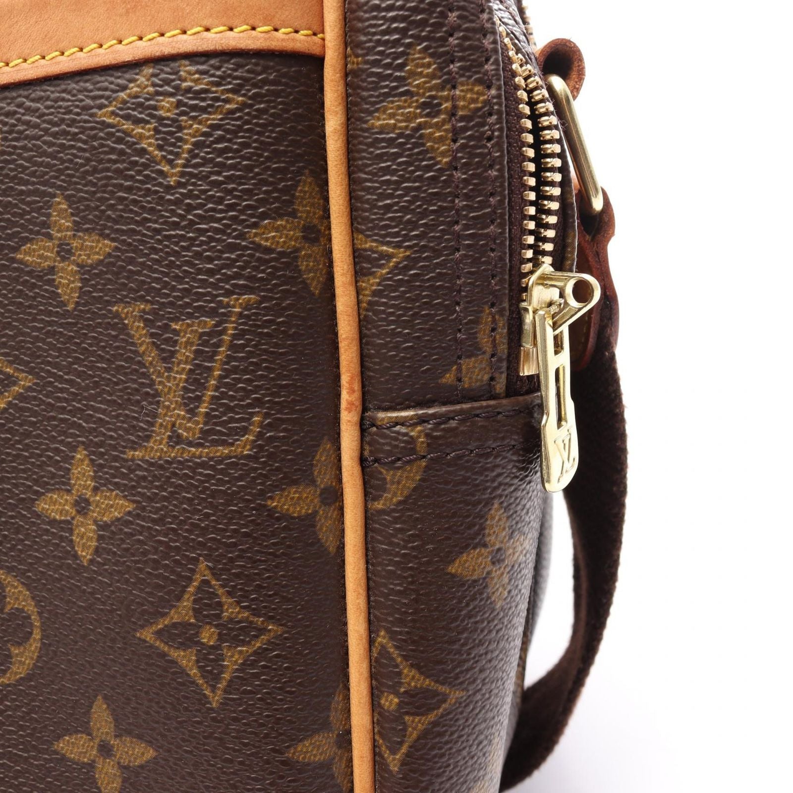 Louis Vuitton Shoulder Bag Reporter GM Canvas Leather — view 9