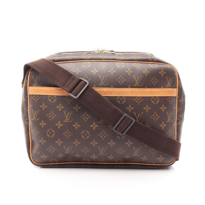 Louis Vuitton Shoulder Bag Reporter GM Canvas Leather