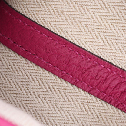 Hermes Tote Garden Party TPM Rose Purple Leather — view 5