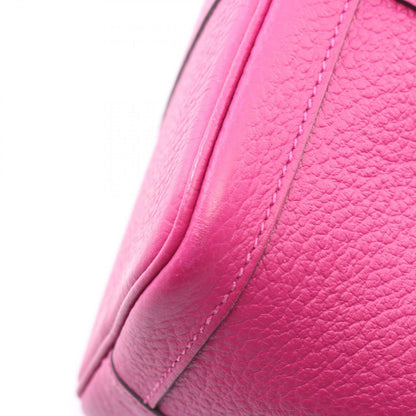 Hermes Tote Garden Party TPM Rose Purple Leather — view 8