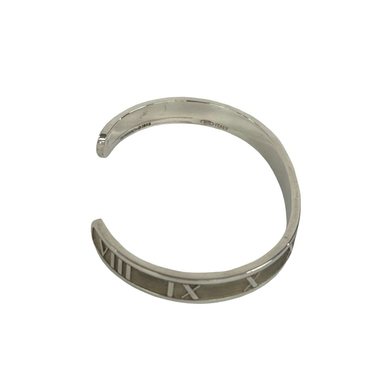 Tiffany & Co Vintage Atlas Bangle 925 Sterling Silver Bracelet — view 4