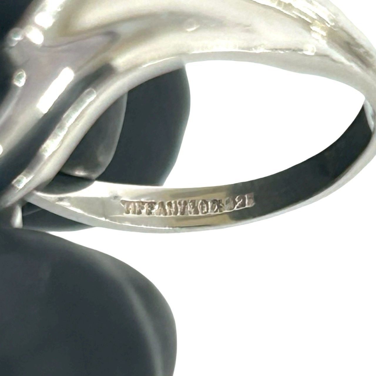 Tiffany & Co Vintage Tulip Ring 925 Sterling Silver — view 3