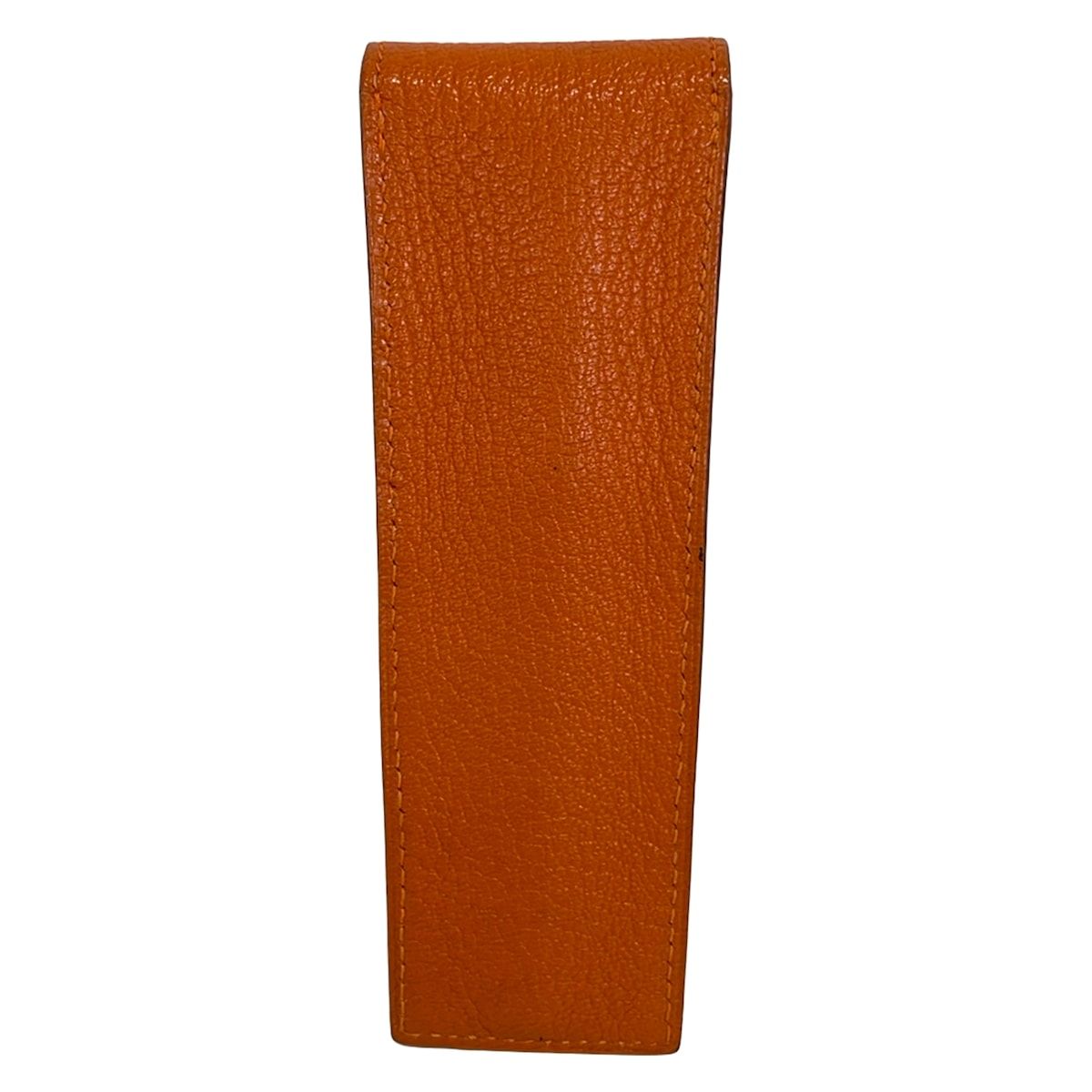 Hermes Pen Case Hugo Orange — view 2