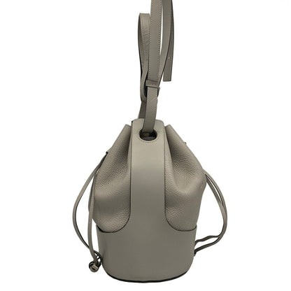 Loewe Shoulder Bag Balloon Gray Leather — view 4