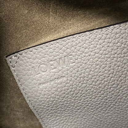 Loewe Shoulder Bag Balloon Gray Leather — view 9
