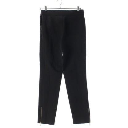 Chanel Vintage Wool CC Logo Pants Black 40 — view 2
