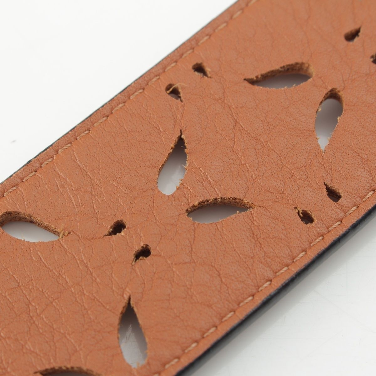 Loewe Leather Anagram Logo Shoulder Strap Tan Brown — view 7