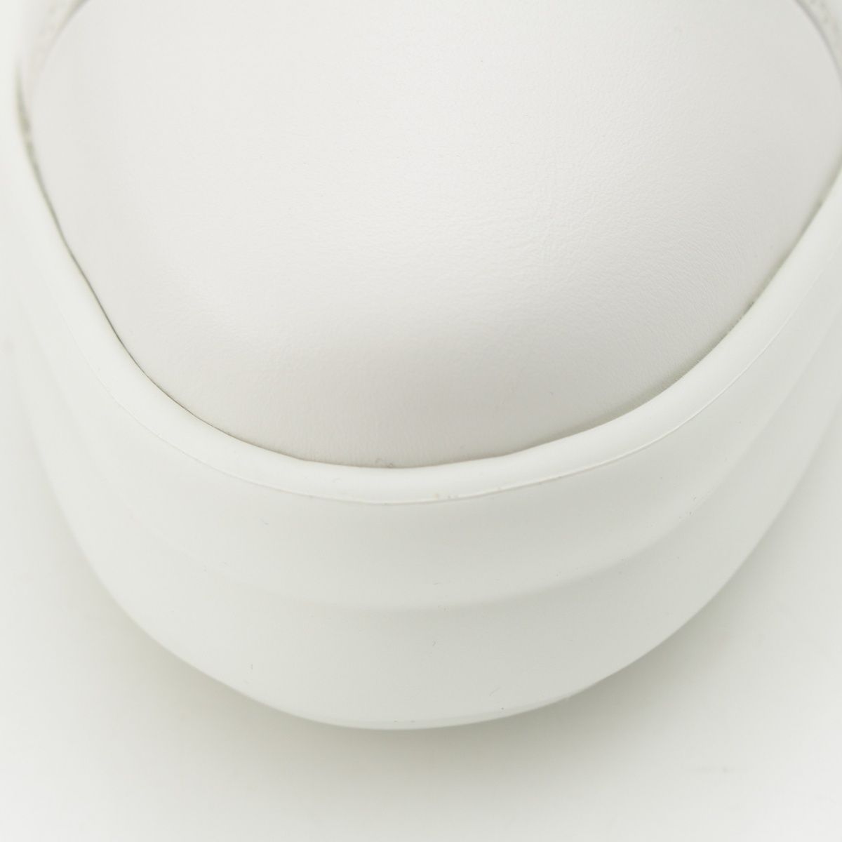Hermes Happy Leather Sneakers White — view 8
