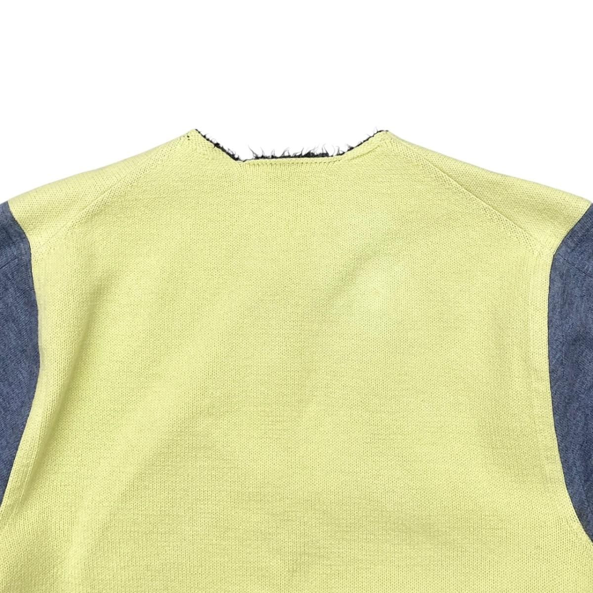 Balenciaga Diggan Bicolor 34 Yellow Blue T-Shirt — view 5