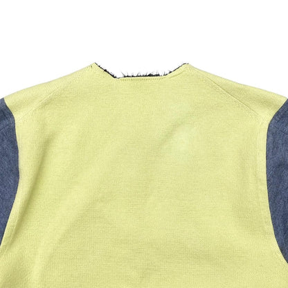 Balenciaga Diggan Bicolor 34 Yellow Blue T-Shirt — view 5