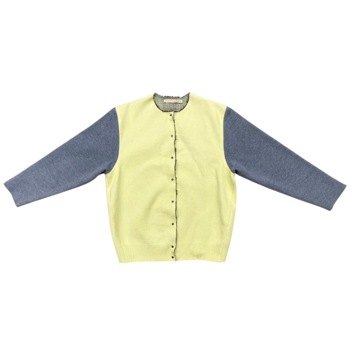 Balenciaga Diggan Bicolor 34 Yellow Blue T-Shirt