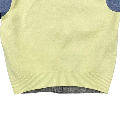Balenciaga Diggan Bicolor 34 Yellow Blue T-Shirt — view 6