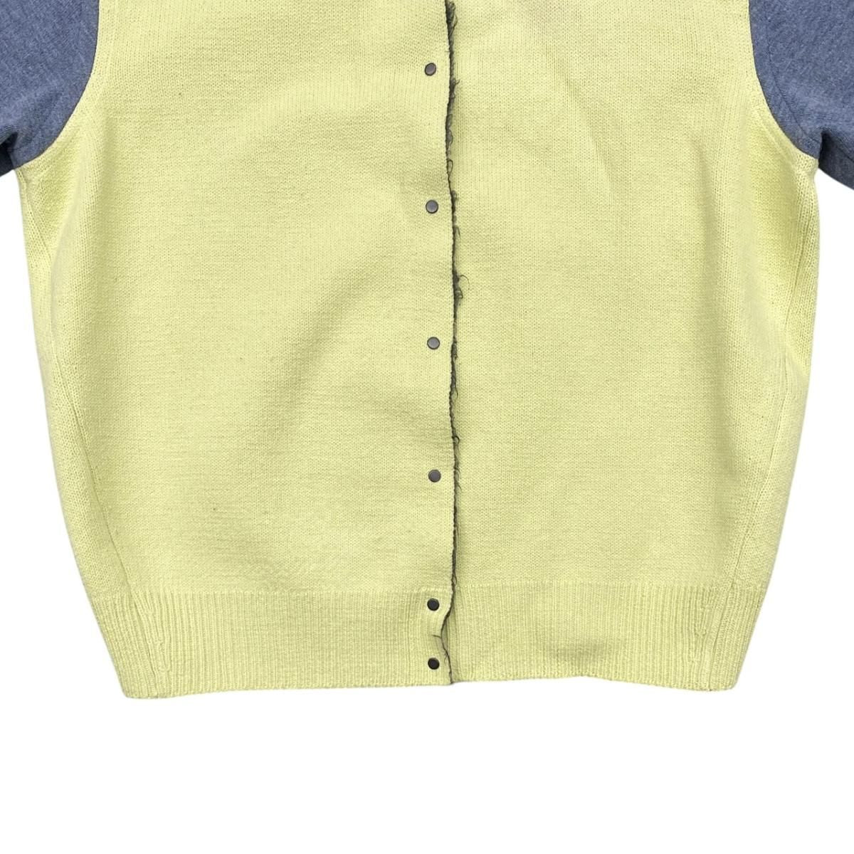 Balenciaga Diggan Bicolor 34 Yellow Blue T-Shirt — view 4