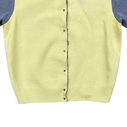 Balenciaga Diggan Bicolor 34 Yellow Blue T-Shirt — view 4