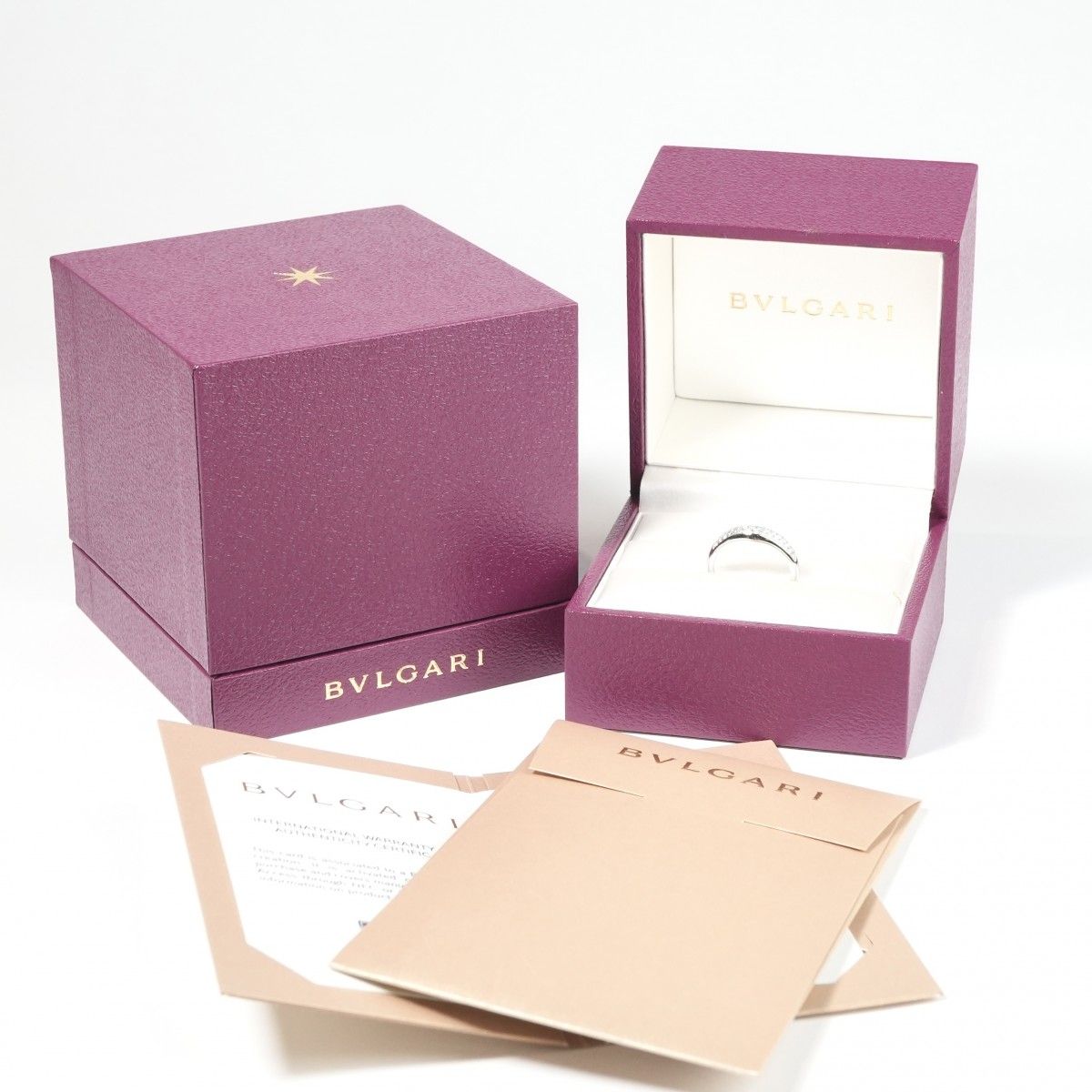 Bvlgari Wedding Ring Fedi Silver Platinum — view 5