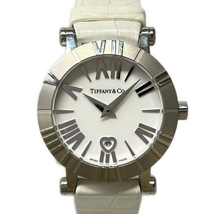 Tiffany & Co Watch Atlas Round White