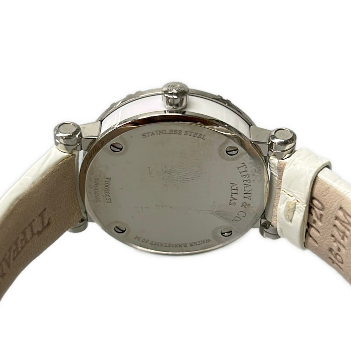 Tiffany & Co Watch Atlas Round White — view 4