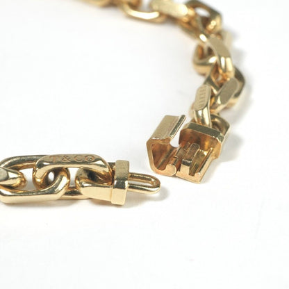 Tiffany & Co Narrow Bracelet Makers Bangle Calf Gold Yellow — view 3