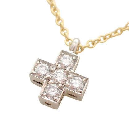 Tiffany & Co Cruciform Necklace Platinum Gold Silver — view 4