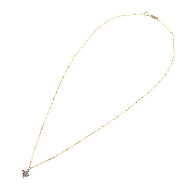 Tiffany & Co Cruciform Necklace Platinum Gold Silver — view 3