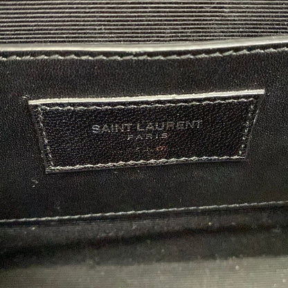 Saint Laurent Paris Shoulder Bag Kate Red Embossed Leather — view 9