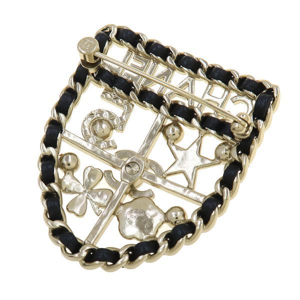 Chanel Brooch Gold — view 3