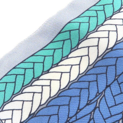 Hermes Twilly Scarf Blue — view 4