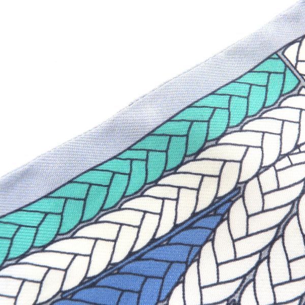 Hermes Twilly Scarf Blue — view 5