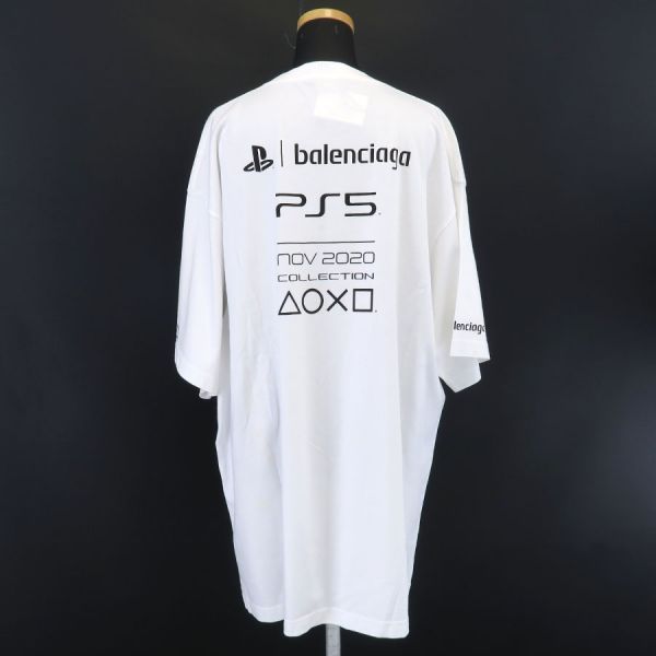 Balenciaga Playstation Shirt White — view 2