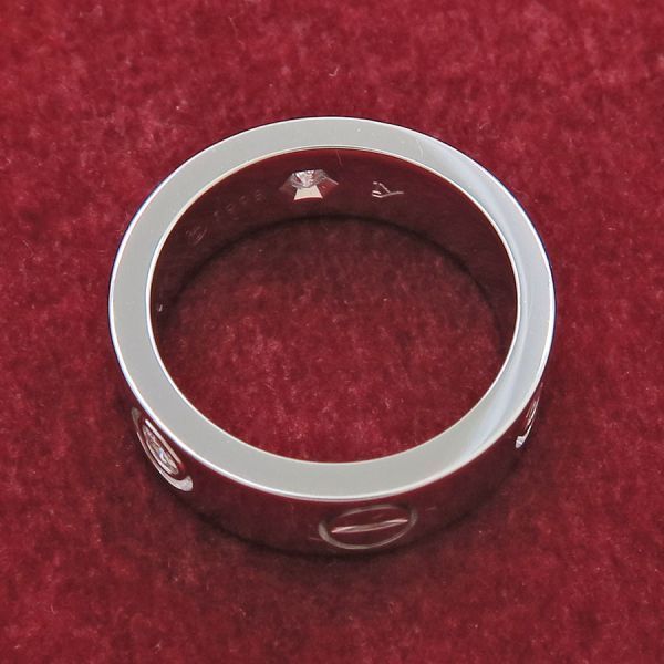 Cartier Love Ring Half Diamond — view 4