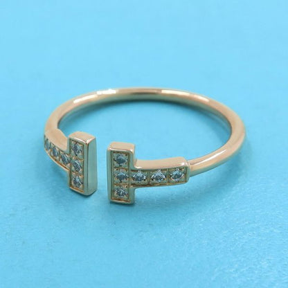 Tiffany & Co T Wire Diamond Ring — view 2