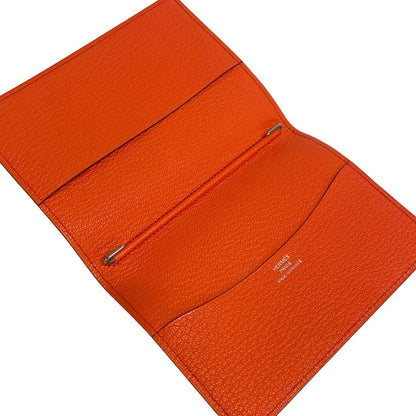 Hermes Notebook Agenda GM Orange Poppy Silver — view 3