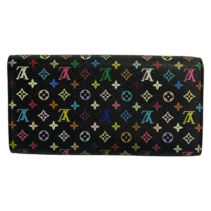 Louis Vuitton Wallet Monogram Multicolor Pochette Porte-Monnaie Cles Noir — view 2