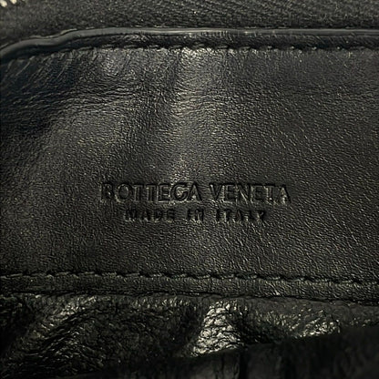 Bottega Veneta Coin Case Intrecciato Black Card Leather — view 4