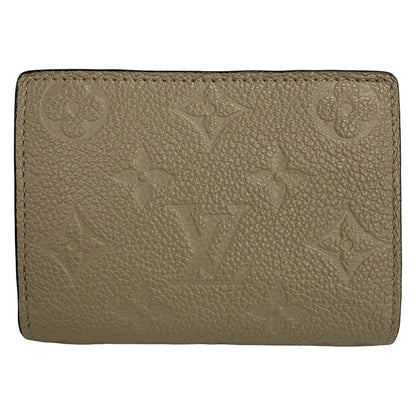 Louis Vuitton Bifold Wallet Monogram Empreinte Portefeuille Clair Tourterelle
