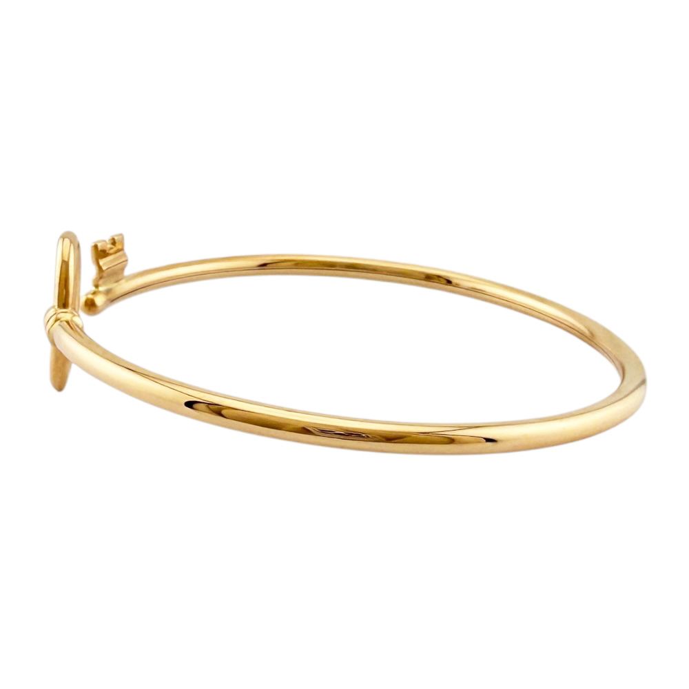 Tiffany & Co Ovalki Bangle 18k Gold Bracelet — view 3