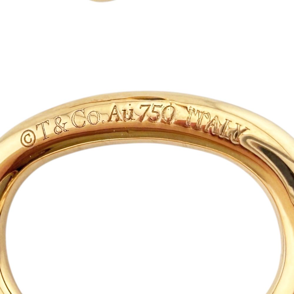 Tiffany & Co Ovalki Bangle 18k Gold Bracelet — view 6
