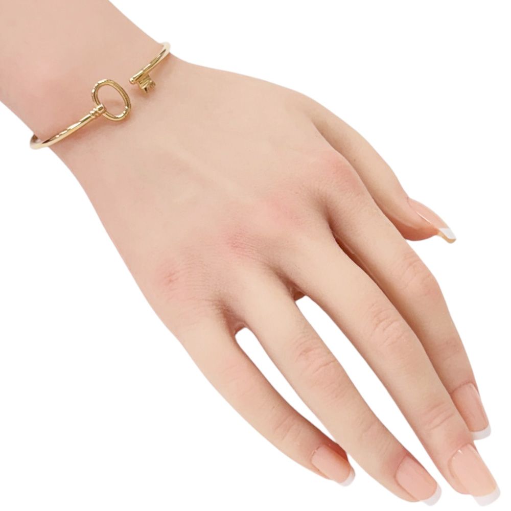 Tiffany & Co Ovalki Bangle 18k Gold Bracelet — view 2