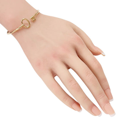 Tiffany & Co Ovalki Bangle 18k Gold Bracelet — view 2