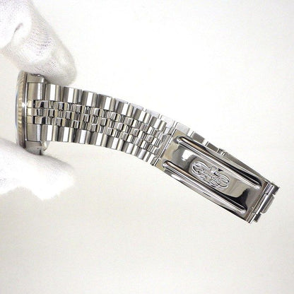 Rolex Watch Datejust L Number Sunray Silver Dial Date 18k White Gold SS — view 9