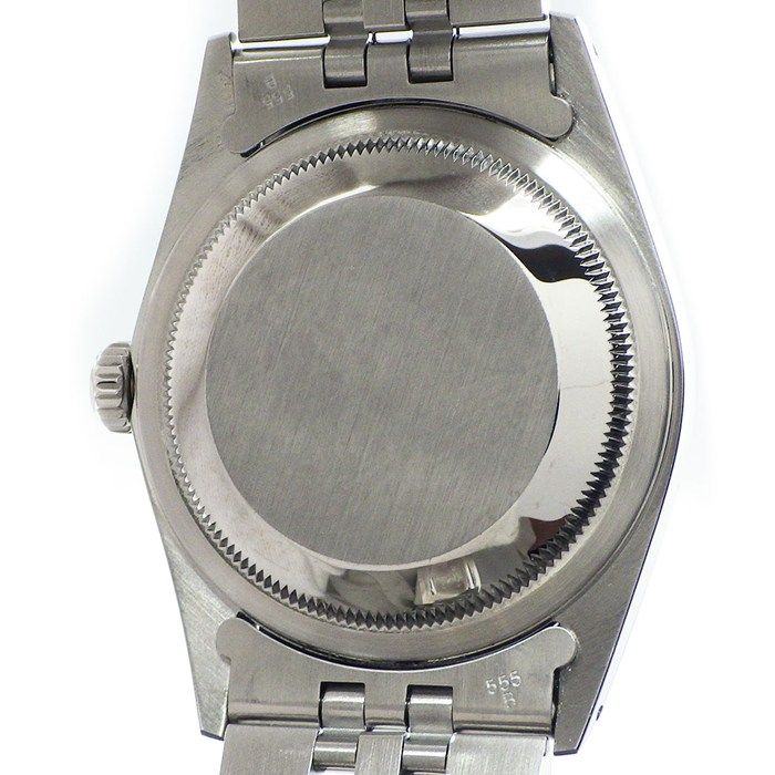 Rolex Watch Datejust L Number Sunray Silver Dial Date 18k White Gold SS — view 4