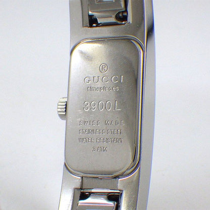 Gucci Watch Bangle Rectangular Silver Gyo Chez Dial SS — view 4