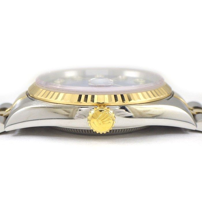 Rolex Watch Datejust Number 1994 10 Points Diamond Index Blue Gradient Dial — view 2